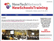 Tablet Screenshot of newschoolstraining.newtechnetwork.org